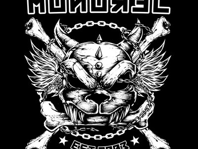 Mongrel logo zip up hoodie main photo