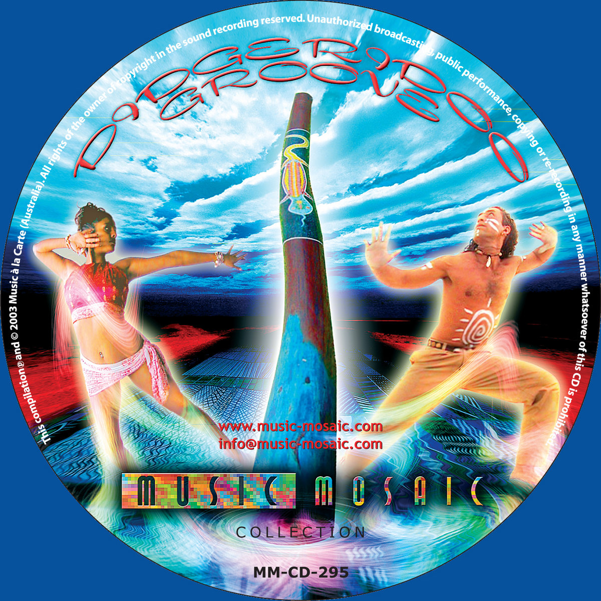 Didgeridoo Groove Music Mosaic