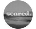 Scared. image