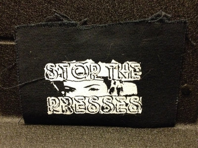 Stop The Presses Safety-Pin Patch main photo