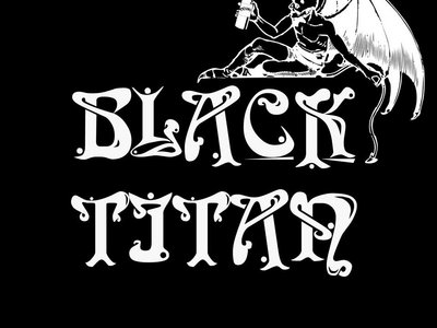Black Titan Logo Tee main photo
