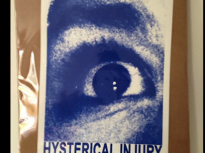 LTD Silk-screened Poster. 'HI Eye'. FREE DOWNLOAD included! main photo