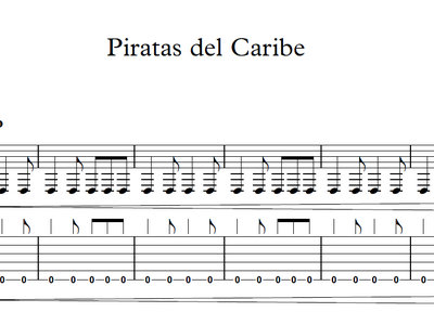 Piratas del Caribe - Fingerstyle | El Profe Mauro