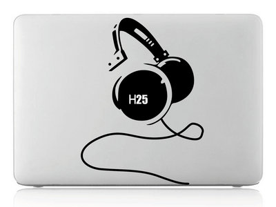 H25 Macbook Sticker decal main photo