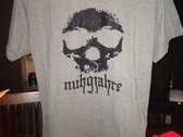 Nuhgjahre - Sasquatch Skull t-shirt - front & back print photo 