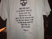 Nuhgjahre - Sasquatch Skull t-shirt - front & back print photo 