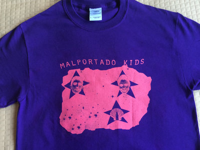 T-shirt (purple w/ pink ink) main photo