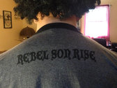 Official REBEL SON RISE Black Heather Ringer T-shirt photo 
