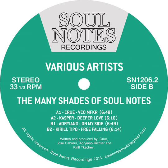 傑作コンピ12！MANY SHADES OF SOUL NOTES VOL.2 The Many Shades Of Soul Notes, Volume Two - SN1206.2