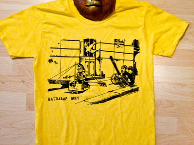 Battleship Grey 'The War Cycle' T-Shirt (Yellow Haze) main photo