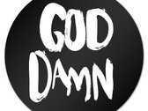 God Damn Logo on Black photo 