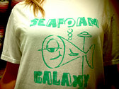 Seafoam Galaxy Glow In The Dark T-Shirt photo 