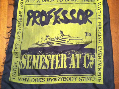 Professor "Semester At C#" Back Patch main photo