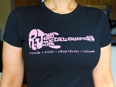 Pink Guitar Logo - Women's T-Shirt main photo