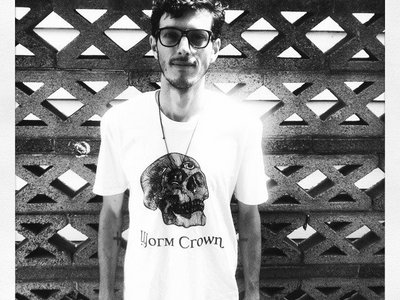 Skull Worm Crown Tshirt main photo
