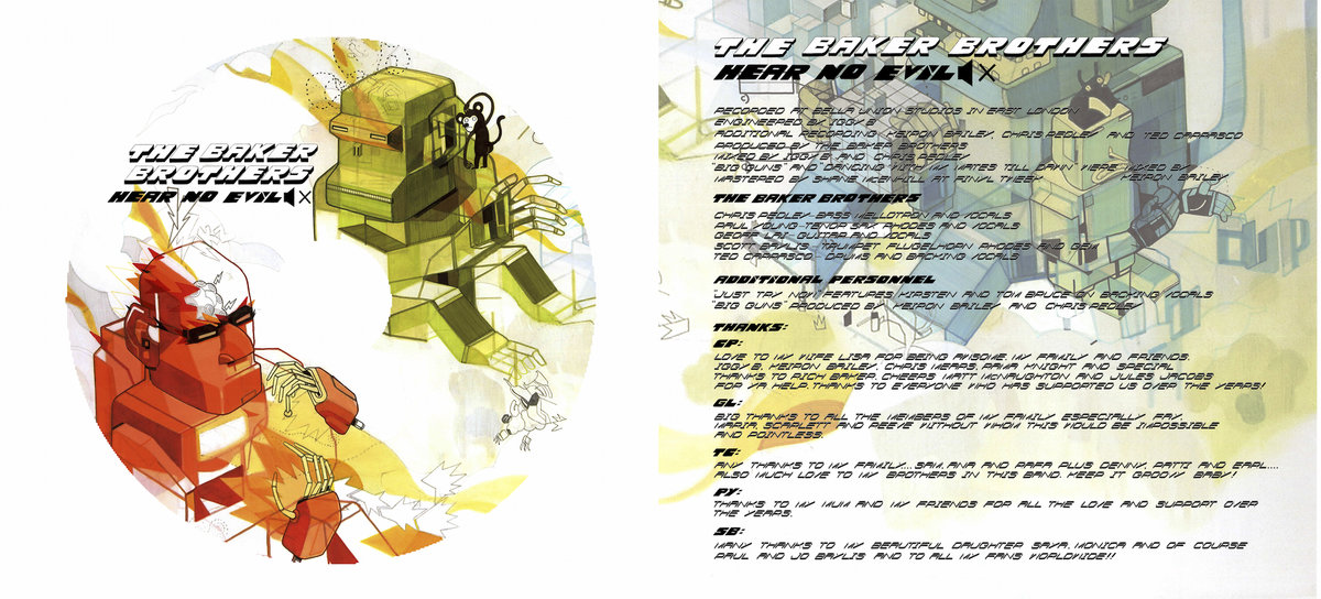 Hear No Evil The Baker Brothers the baker brothers bandcamp