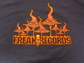 Freak Records T-shirt blue photo 