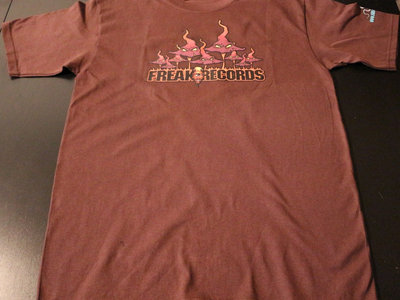 Freak Records T-shirt brown main photo