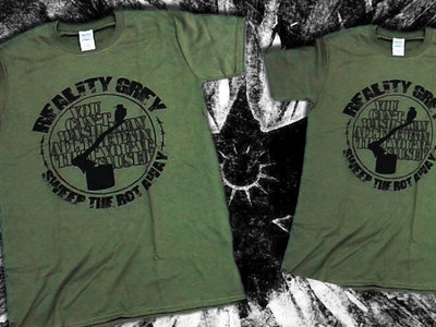 Rot of Nation military green T-shirt + digital album BUNDLE main photo