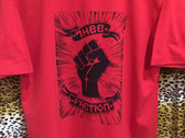 Thee Faction: READING WRITING REVOLUTION hand-printed t-shirt photo 