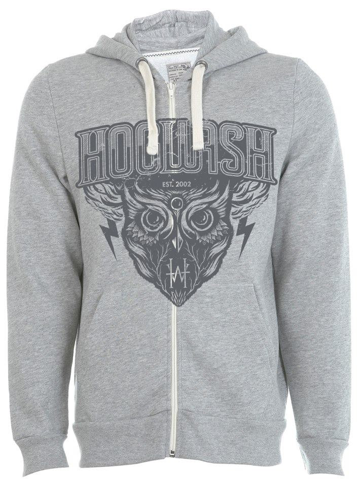 owl zip up hoodie