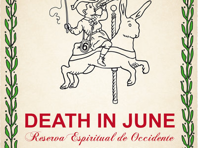 Poster A3, Death in June + Die Weisse Rose + Reserva Espiritual de Occidente. 2014 Madrid main photo