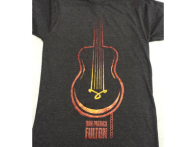 Guitar Light Bulb Design T-Shirt main photo