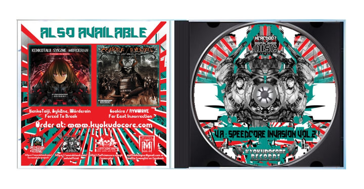 KCRCD007 - V.A. - Speedcore Invasion Vol. 2 | Various Artists