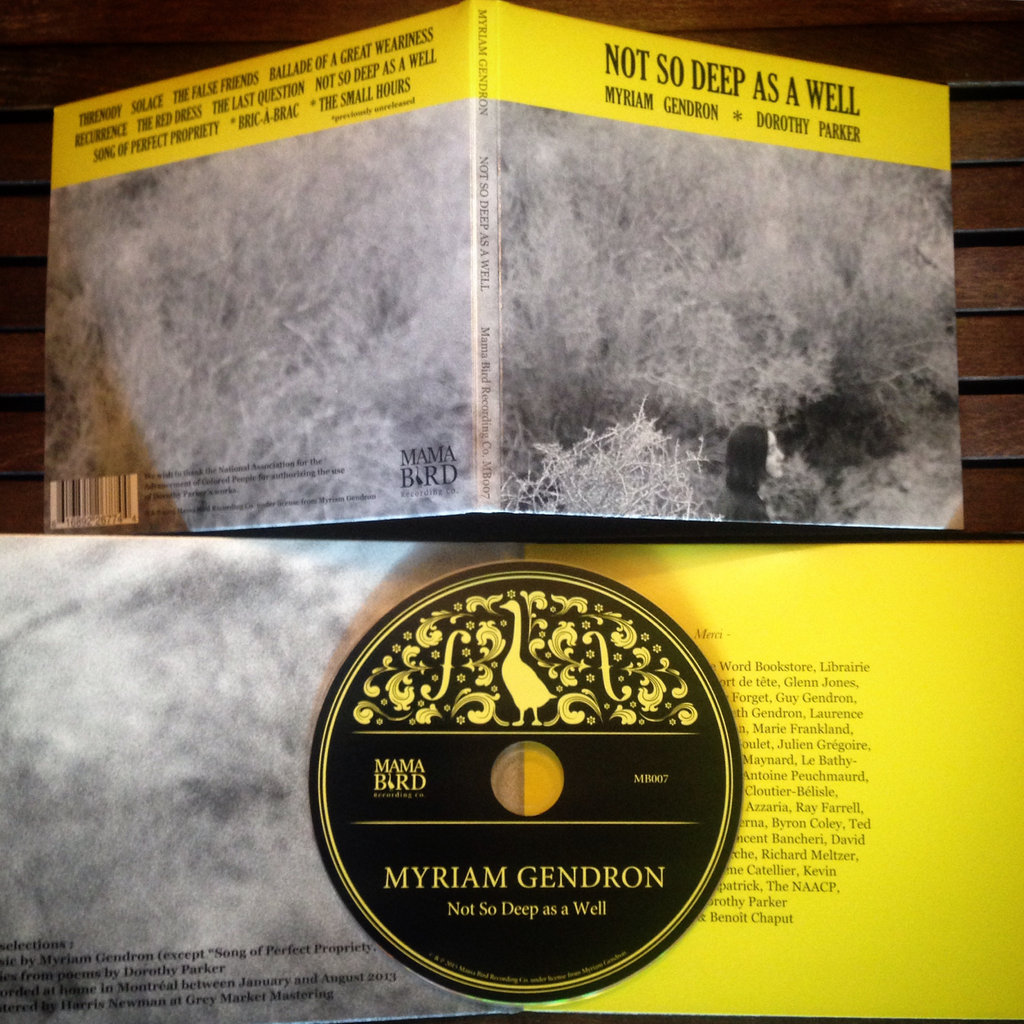 米LP Myriam Gendron Mayday FTR766 Feeding Tube Records /00260 Mayday | Myriam Gendron