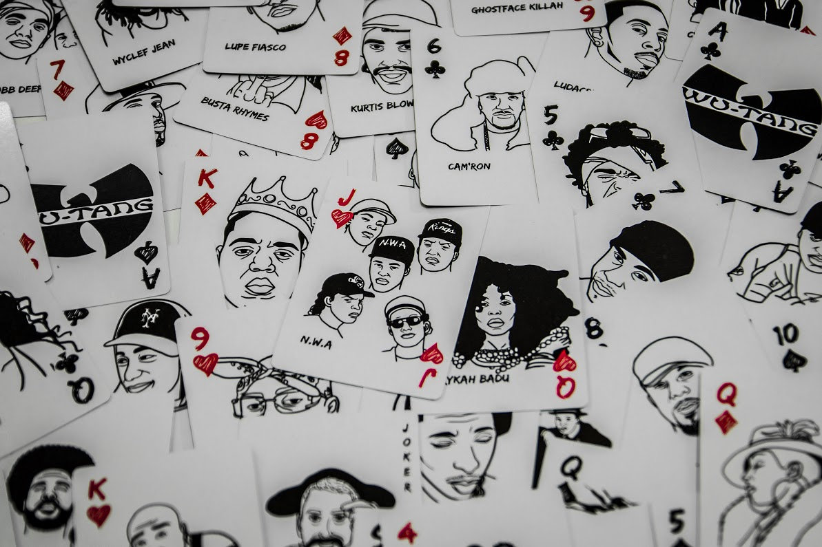 Classic Hip Hop Playing Cards | Motif