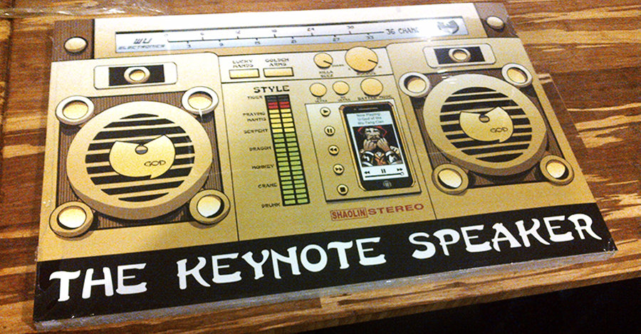 The Keynote Speaker" (Album + Autographed Poster) | U-God (of Wu-Tang Clan)  | Babygrande