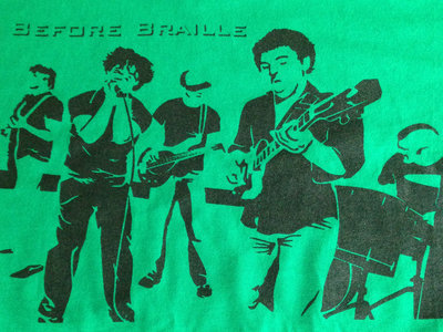 Before Braille "Live Band" shirt (Green) main photo