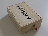 noiserv - "Once upon a time I thought about having a song in a music box" [music box] + wooden box | 2015 photo 