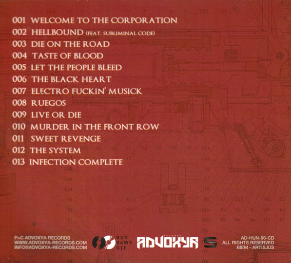 Infected Sounds | Bleeding Corp. | Advoxya Records