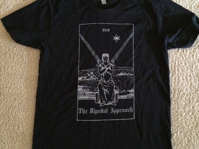 "One" of Swords, Bipedal Approach tarot shirt main photo