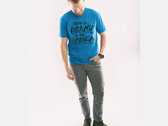 "The Breaking" Turquoise Crew Neck T-shirt photo 