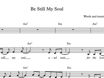 Be Still My Soul PDF main photo