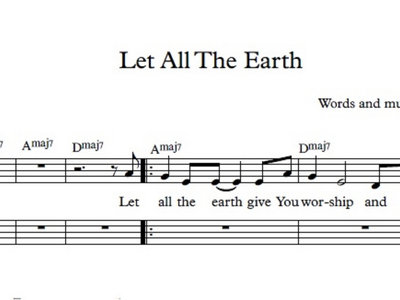 Let All The Earth PDF main photo