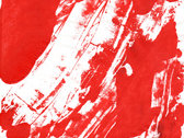 Monotype rouge original, tirage unique photo 