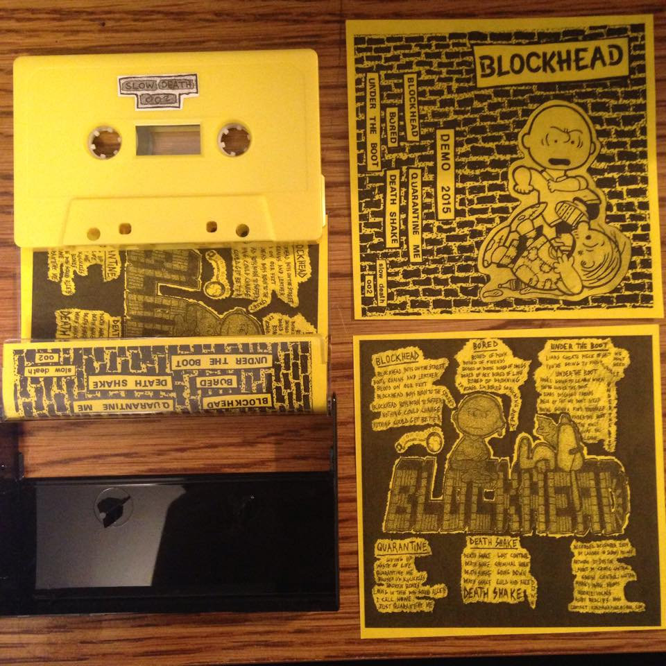 BLOCKHEAD Demo Blockhead Slow Death Records