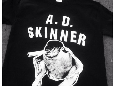 A.D. Skinner 'Smoking chicken fish scarred for life mullet' tee *Sold Out* main photo