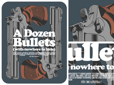 'A Dozen Bullets' - Film Poster (A3) main photo