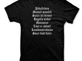 Blodsgard "MONUMENT" Tee-shirt + Patch +Download photo 