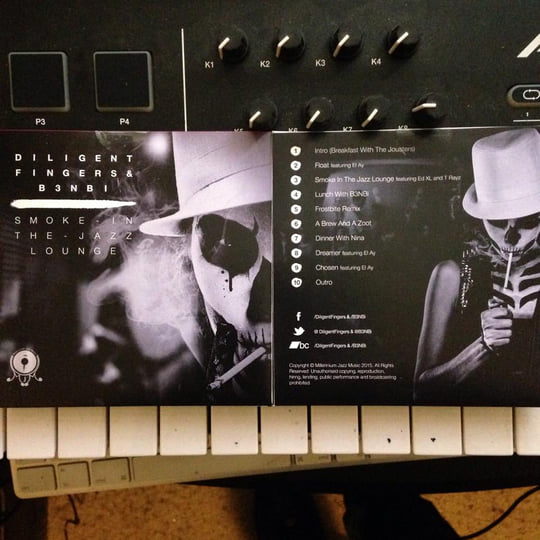 Smoke In The Jazz Lounge EP | Diligent Fingers & B3NBi