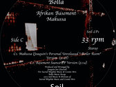 Bolla - Afrikan Basement - 12" Vinyl Part 2 photo 