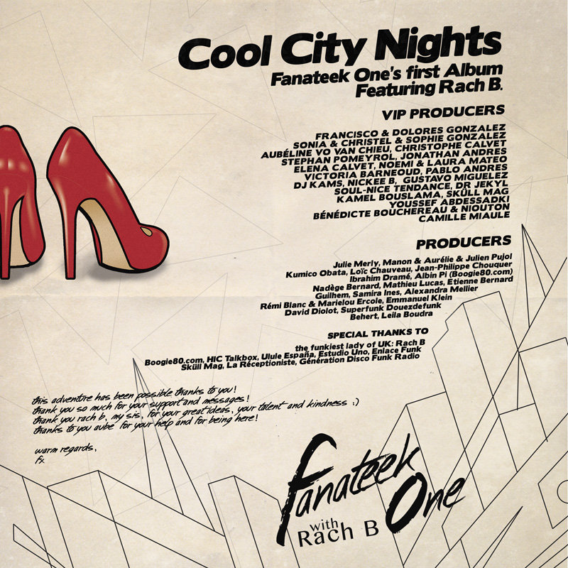 fanateek one cool city nightsレコード 安心直販 fanateek one cool city nightsレコード