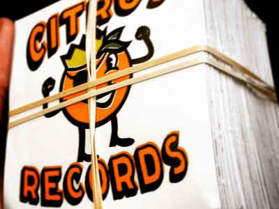 Citrus Records Sticker main photo