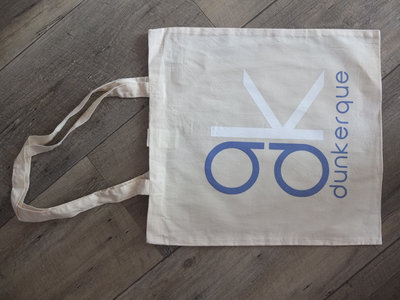 Organic Cotton Tote Bag with Dunkerque Logo On It main photo