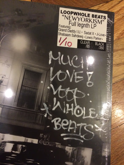 II Newyorkism Beats Loopwhole LP Beats Loopwhole | BEATS LOOPWHOLE | NEWYORKISM レア クリア 洋楽