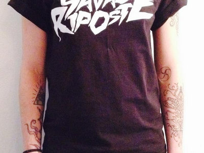 T-Shirt "Savage Riposte" Classic Logo Black main photo